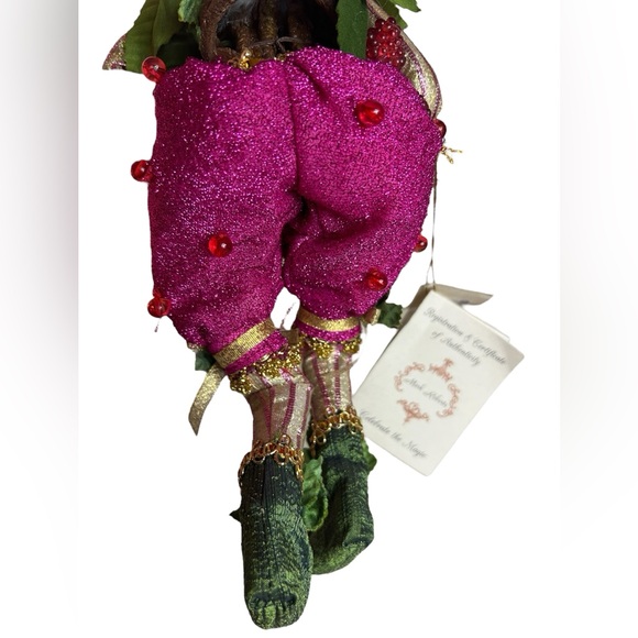 Mark Roberts Raspberry Fairy Medium Limited Edition Doll Elf Collectible Pixie - Picture 10 of 14